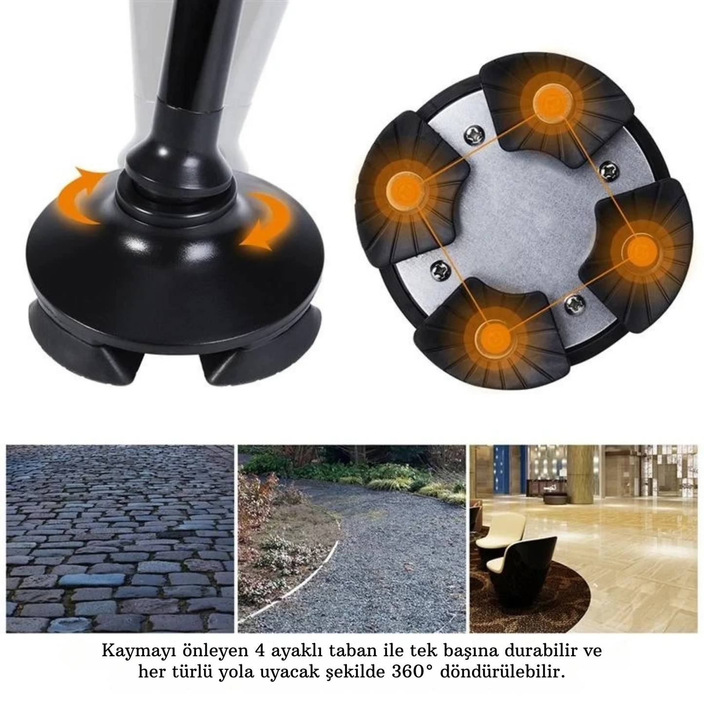 GripGo™ Yardımcı Baston